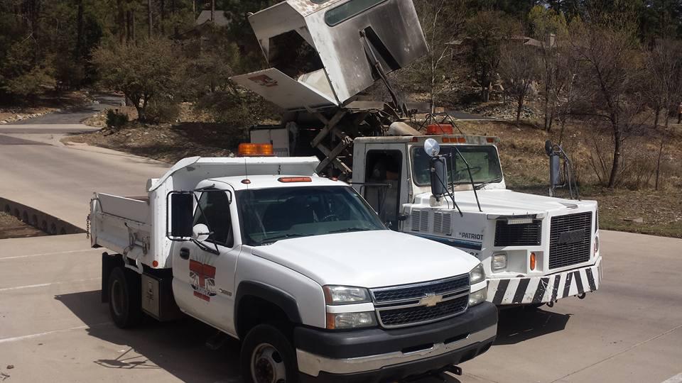 Swept Away Street cleaner dumping